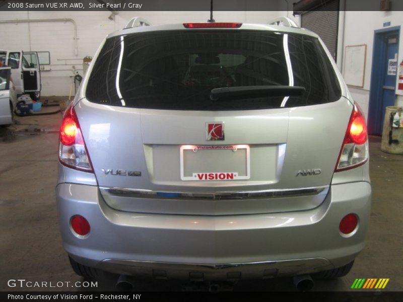 Silver Pearl / Gray 2008 Saturn VUE XR AWD
