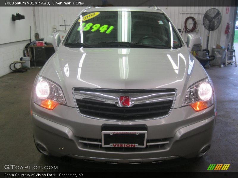 Silver Pearl / Gray 2008 Saturn VUE XR AWD