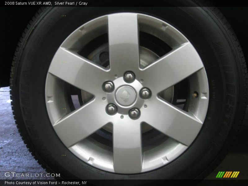 Silver Pearl / Gray 2008 Saturn VUE XR AWD