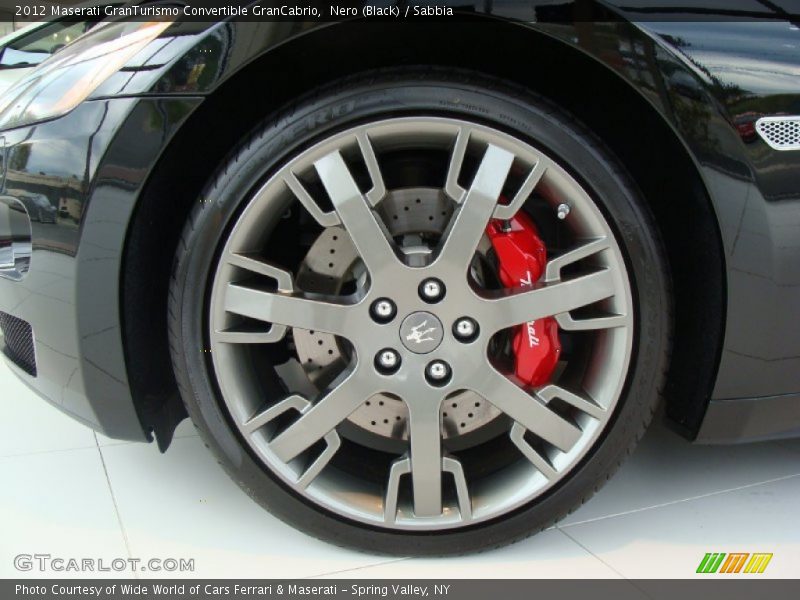  2012 GranTurismo Convertible GranCabrio Wheel