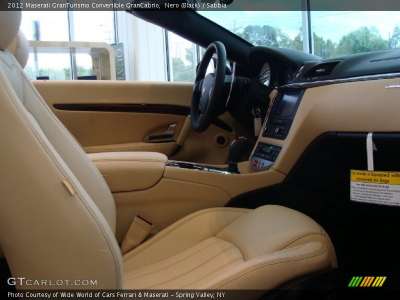  2012 GranTurismo Convertible GranCabrio Sabbia Interior