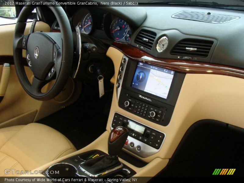 Dashboard of 2012 GranTurismo Convertible GranCabrio