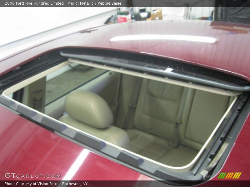 Merlot Metallic / Pebble Beige 2006 Ford Five Hundred Limited