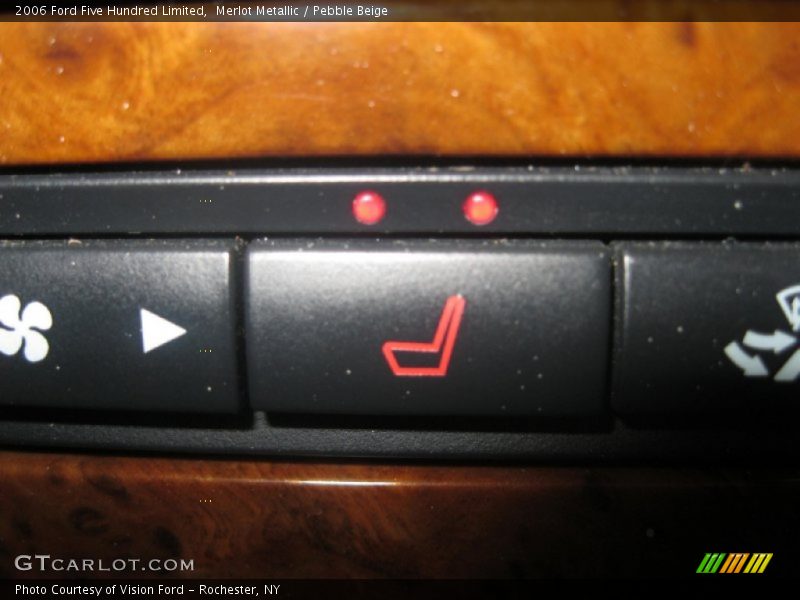Merlot Metallic / Pebble Beige 2006 Ford Five Hundred Limited