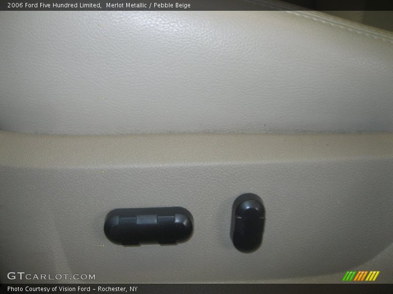 Merlot Metallic / Pebble Beige 2006 Ford Five Hundred Limited