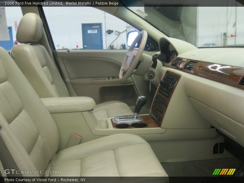 Merlot Metallic / Pebble Beige 2006 Ford Five Hundred Limited