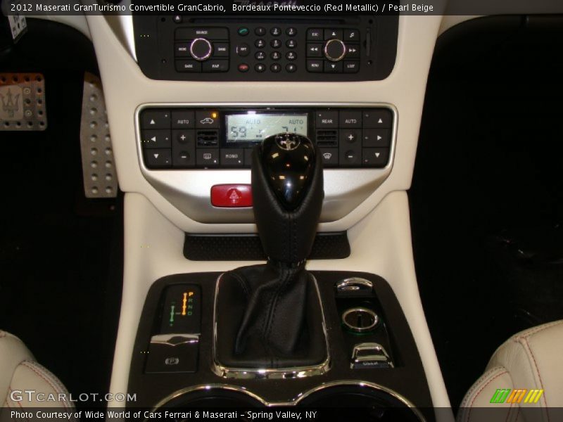  2012 GranTurismo Convertible GranCabrio 6 Speed ZF Paddle-Shift Automatic Shifter