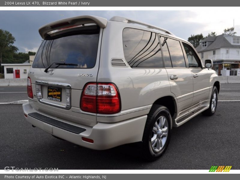 Blizzard White Pearl / Ivory 2004 Lexus LX 470