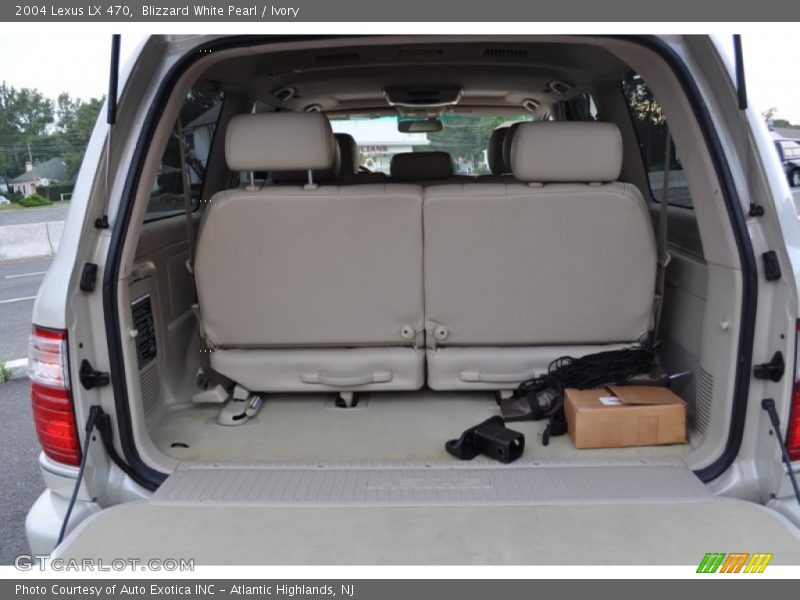 Blizzard White Pearl / Ivory 2004 Lexus LX 470