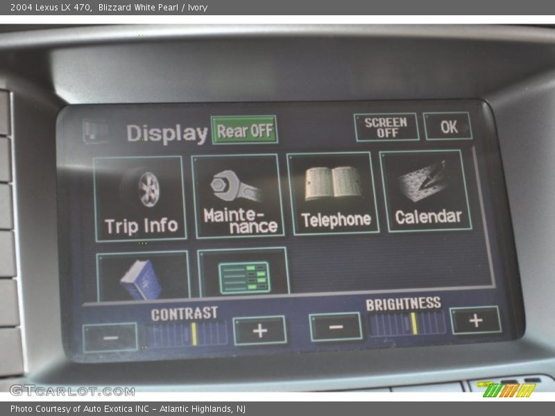 Blizzard White Pearl / Ivory 2004 Lexus LX 470