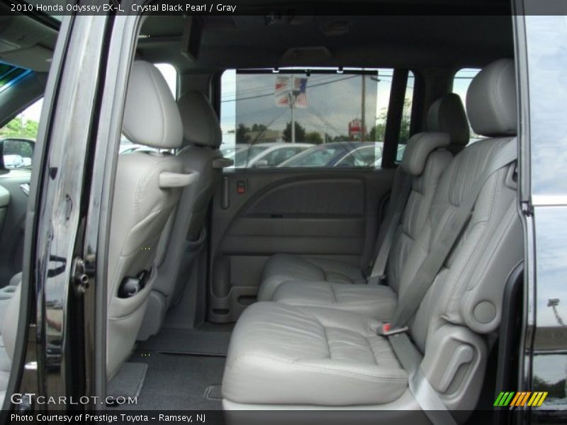 Crystal Black Pearl / Gray 2010 Honda Odyssey EX-L