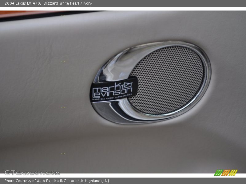Blizzard White Pearl / Ivory 2004 Lexus LX 470