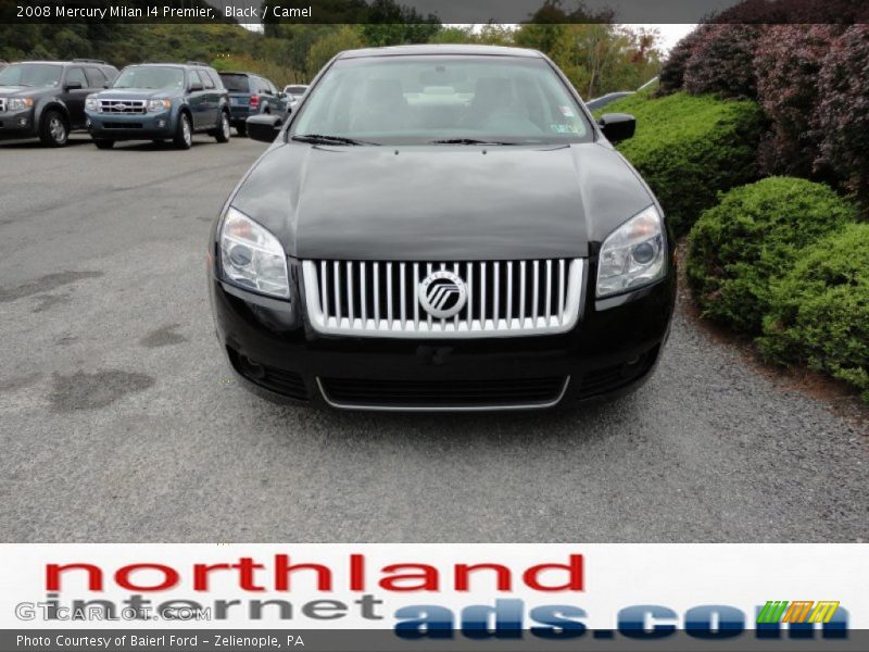 Black / Camel 2008 Mercury Milan I4 Premier