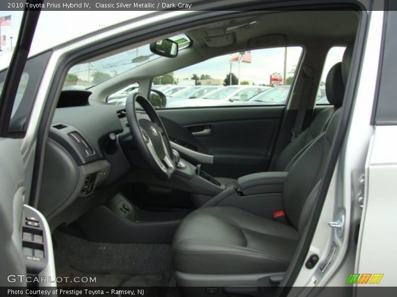 Classic Silver Metallic / Dark Gray 2010 Toyota Prius Hybrid IV