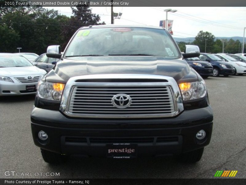 Black / Graphite Gray 2010 Toyota Tundra Limited Double Cab 4x4