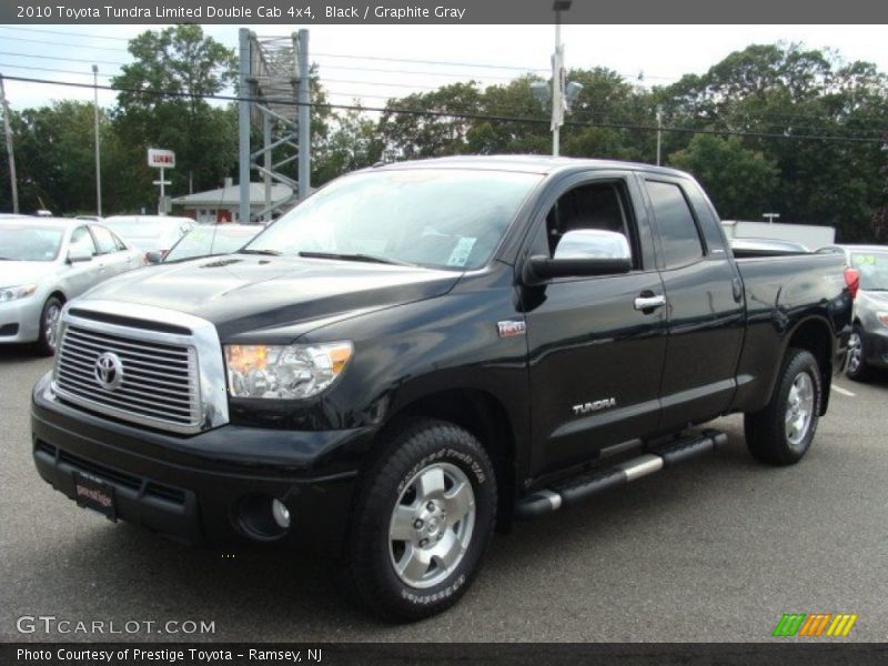 Black / Graphite Gray 2010 Toyota Tundra Limited Double Cab 4x4