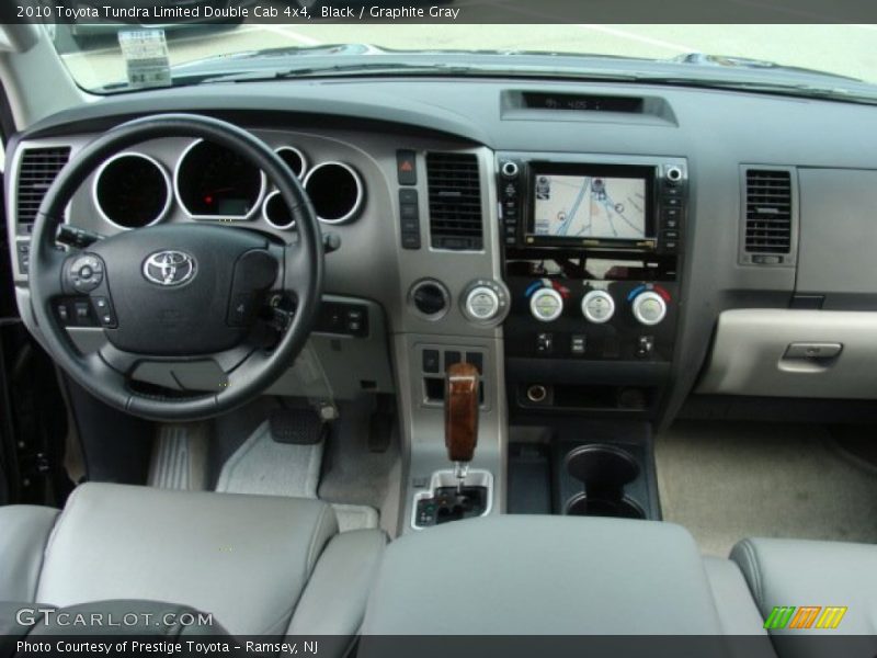 Dashboard of 2010 Tundra Limited Double Cab 4x4