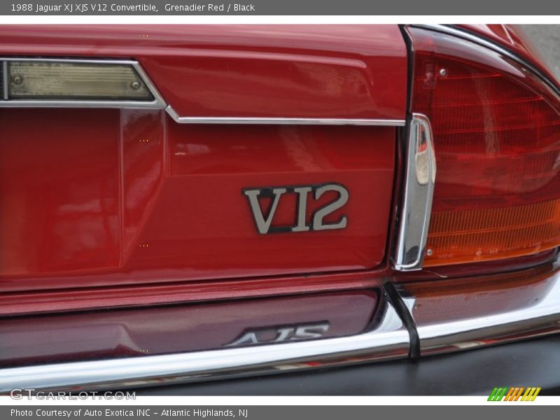 1988 XJ XJS V12 Convertible Logo