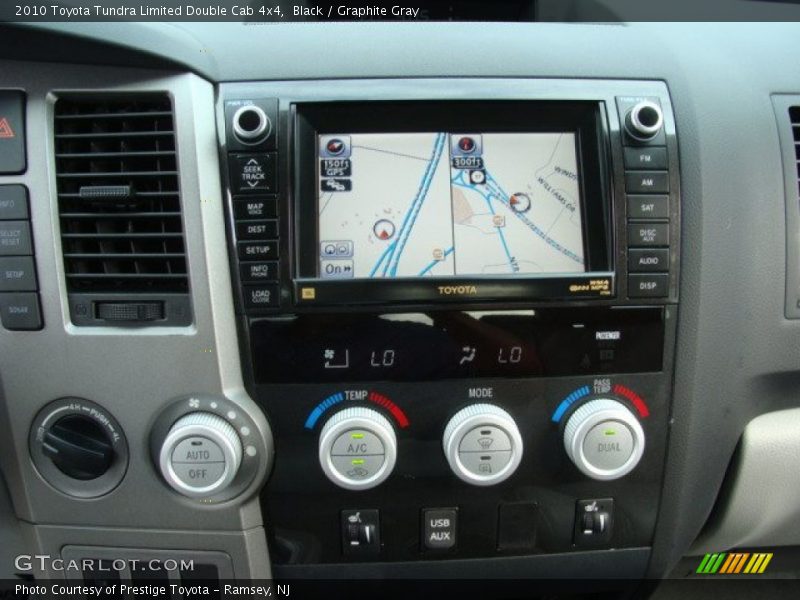 Controls of 2010 Tundra Limited Double Cab 4x4