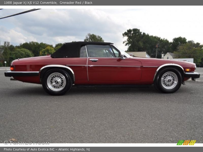  1988 XJ XJS V12 Convertible Grenadier Red