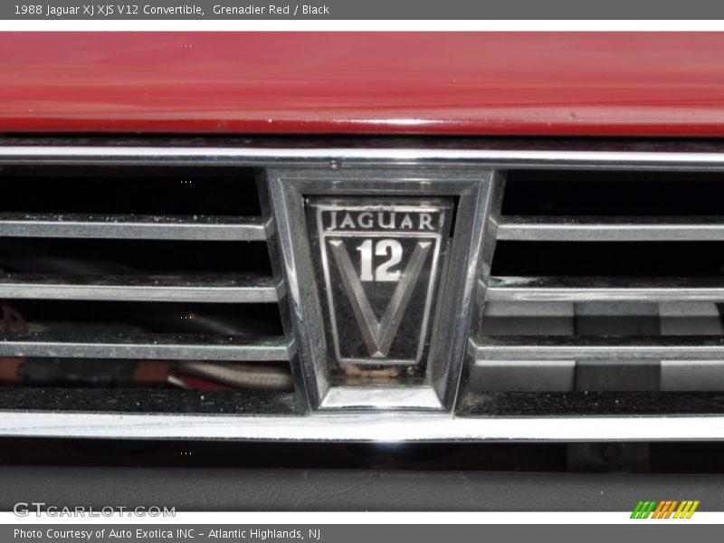  1988 XJ XJS V12 Convertible Logo