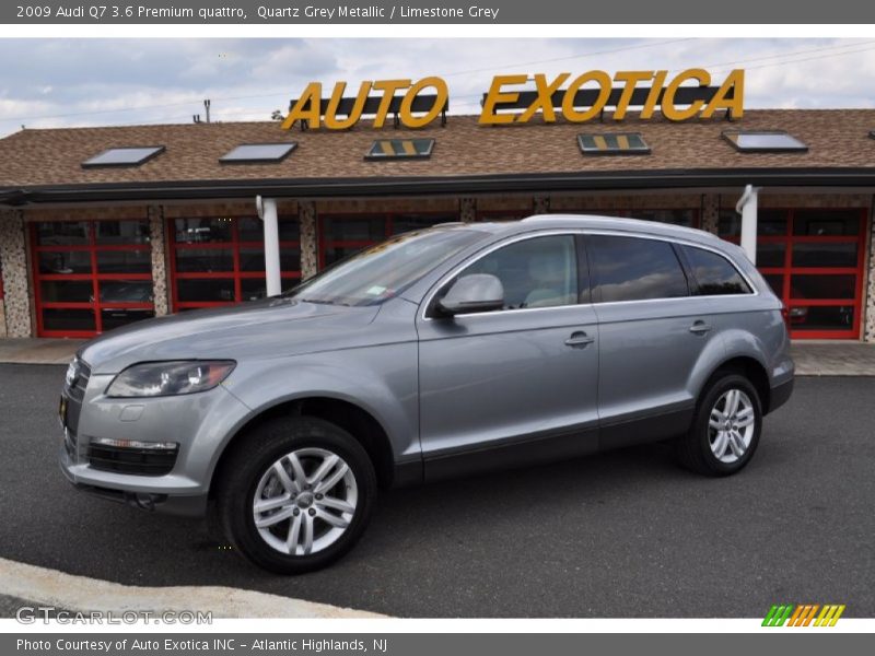 Quartz Grey Metallic / Limestone Grey 2009 Audi Q7 3.6 Premium quattro