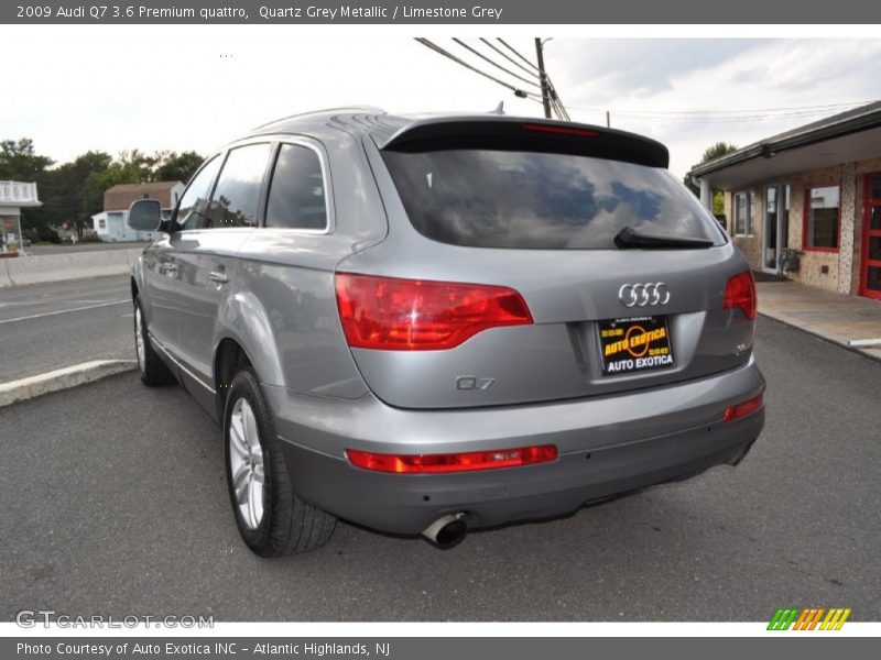 Quartz Grey Metallic / Limestone Grey 2009 Audi Q7 3.6 Premium quattro