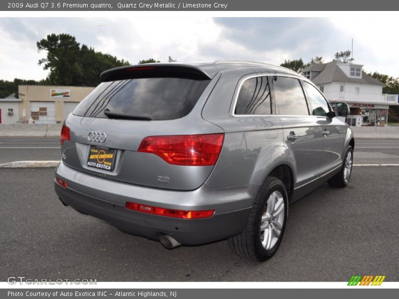 Quartz Grey Metallic / Limestone Grey 2009 Audi Q7 3.6 Premium quattro