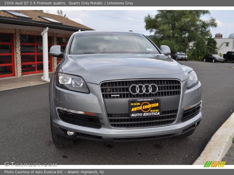 Quartz Grey Metallic / Limestone Grey 2009 Audi Q7 3.6 Premium quattro