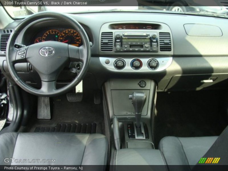 Dashboard of 2006 Camry SE V6