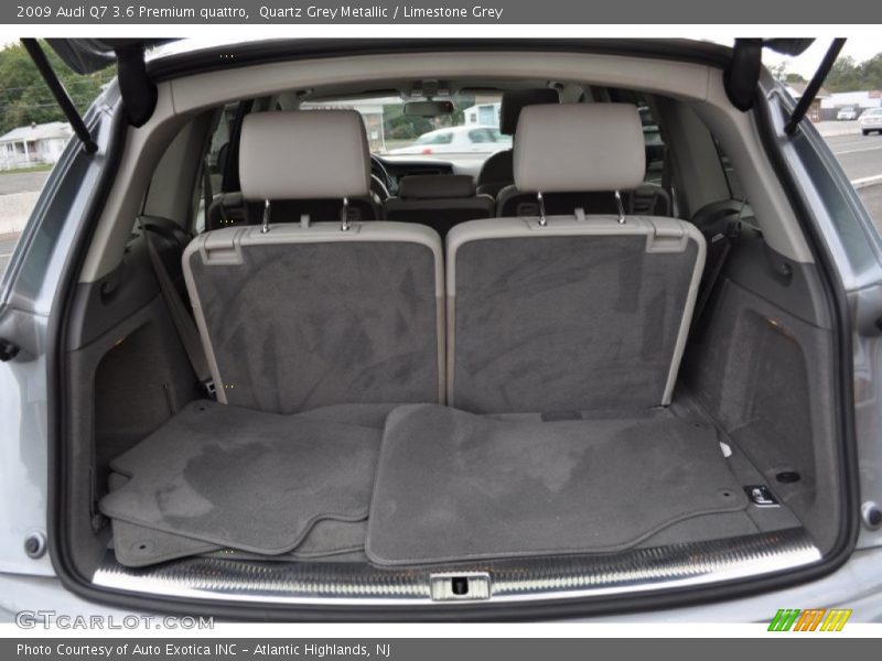 Quartz Grey Metallic / Limestone Grey 2009 Audi Q7 3.6 Premium quattro