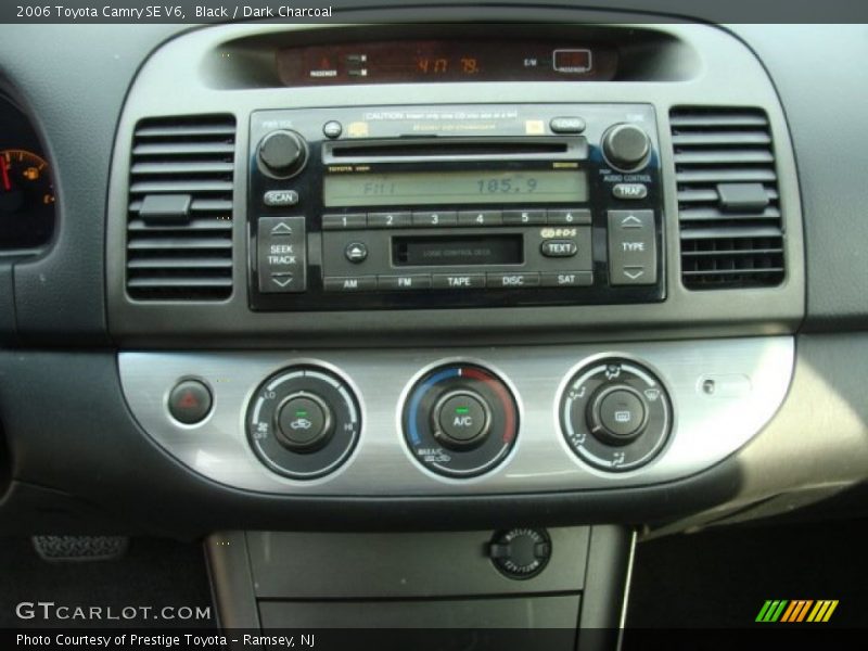 Black / Dark Charcoal 2006 Toyota Camry SE V6