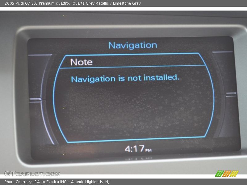 Quartz Grey Metallic / Limestone Grey 2009 Audi Q7 3.6 Premium quattro
