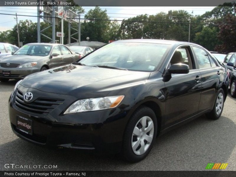 Black / Bisque 2009 Toyota Camry LE