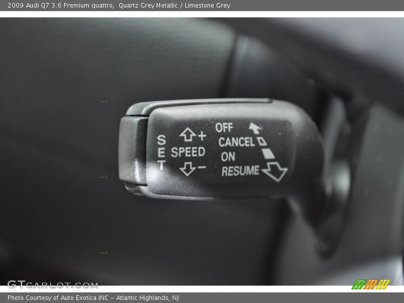 Quartz Grey Metallic / Limestone Grey 2009 Audi Q7 3.6 Premium quattro
