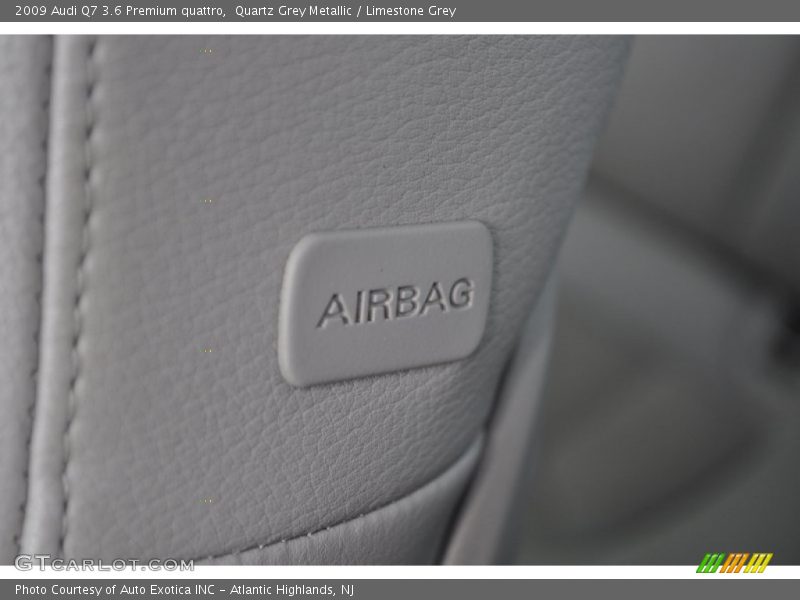 Quartz Grey Metallic / Limestone Grey 2009 Audi Q7 3.6 Premium quattro