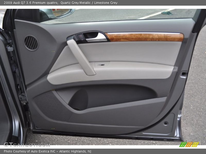 Quartz Grey Metallic / Limestone Grey 2009 Audi Q7 3.6 Premium quattro