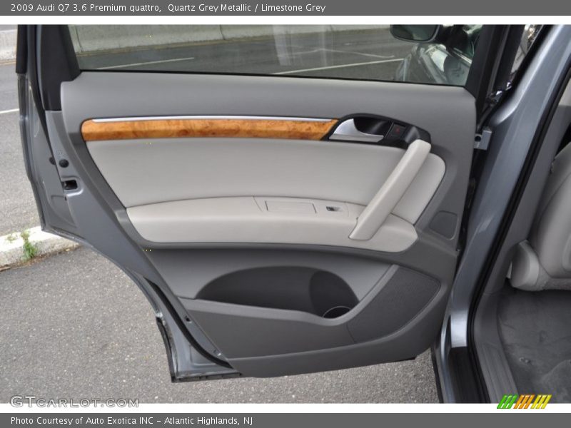 Quartz Grey Metallic / Limestone Grey 2009 Audi Q7 3.6 Premium quattro