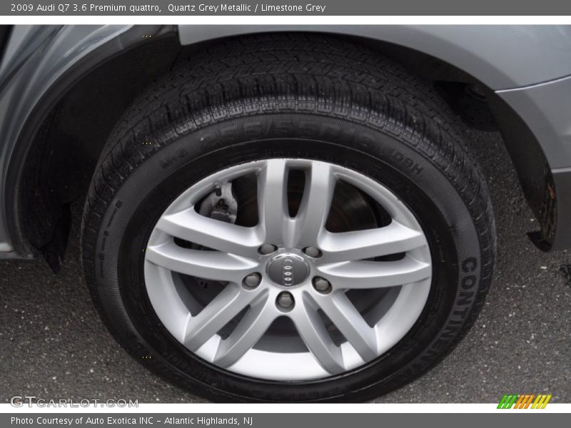 Quartz Grey Metallic / Limestone Grey 2009 Audi Q7 3.6 Premium quattro