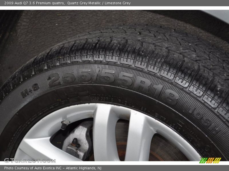 Quartz Grey Metallic / Limestone Grey 2009 Audi Q7 3.6 Premium quattro