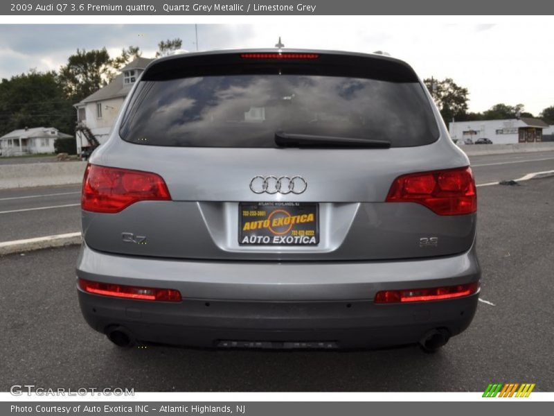 Quartz Grey Metallic / Limestone Grey 2009 Audi Q7 3.6 Premium quattro