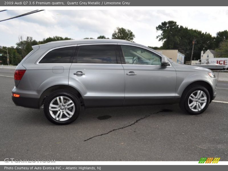 Quartz Grey Metallic / Limestone Grey 2009 Audi Q7 3.6 Premium quattro