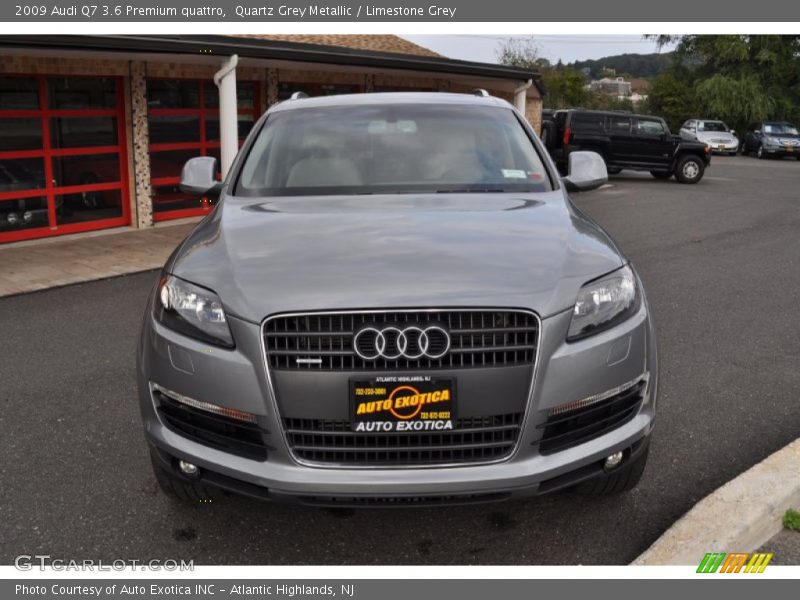 Quartz Grey Metallic / Limestone Grey 2009 Audi Q7 3.6 Premium quattro