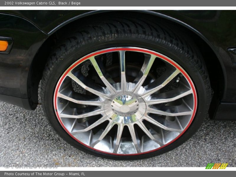 Black / Beige 2002 Volkswagen Cabrio GLS