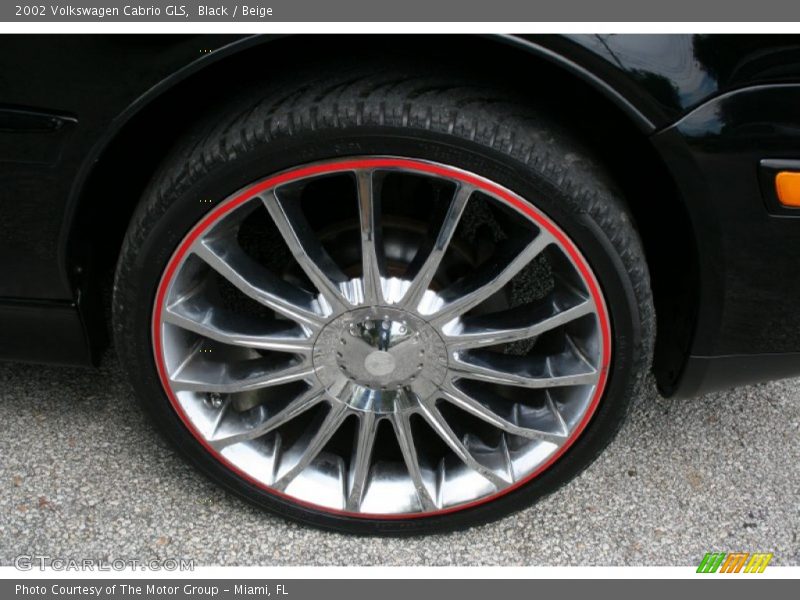 Black / Beige 2002 Volkswagen Cabrio GLS