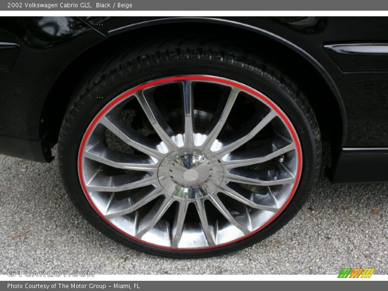 Black / Beige 2002 Volkswagen Cabrio GLS