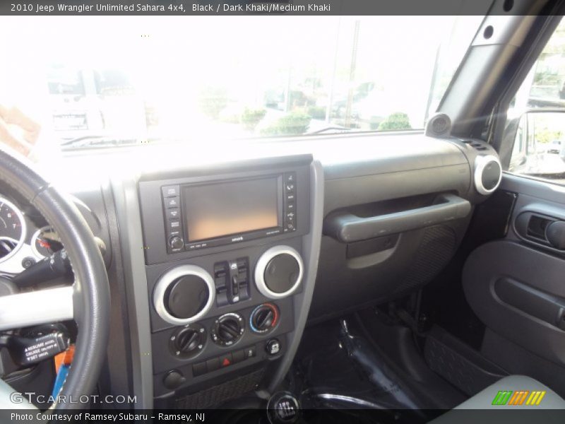 Black / Dark Khaki/Medium Khaki 2010 Jeep Wrangler Unlimited Sahara 4x4