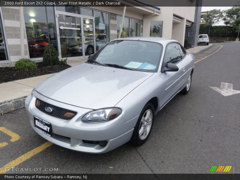 Silver Frost Metallic / Dark Charcoal 2003 Ford Escort ZX2 Coupe