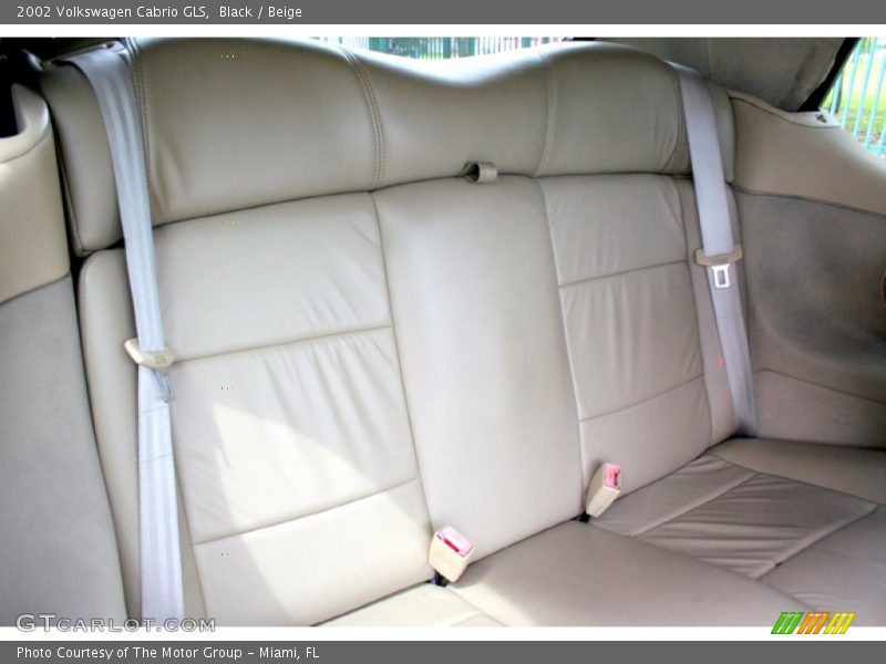 Black / Beige 2002 Volkswagen Cabrio GLS