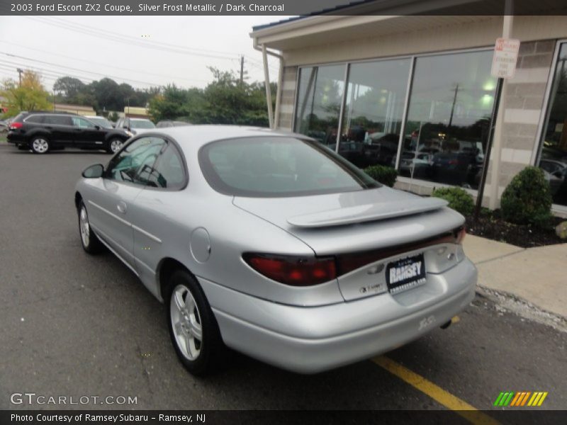 Silver Frost Metallic / Dark Charcoal 2003 Ford Escort ZX2 Coupe